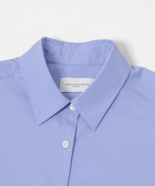 URBAN RESEARCH(アーバンリサーチ)の「ブロードオーバーシャツ(Tシャツ/カットソー・レディース・L.BLUE/OFF・FREE/Free)」の20枚目の写真