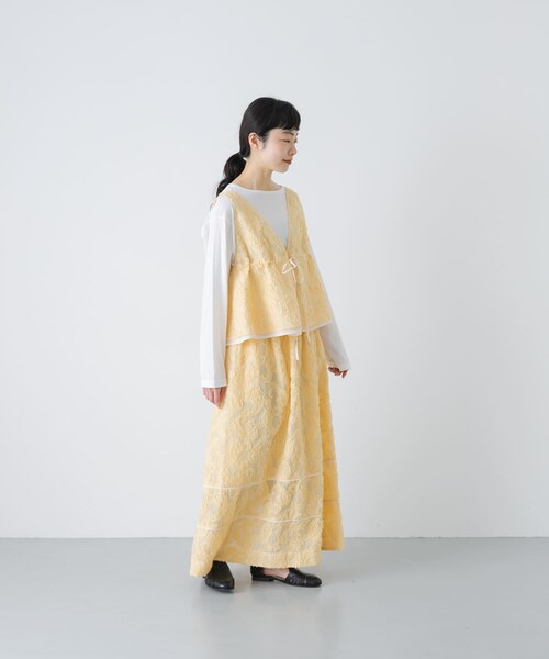 かぐれ（カグレ）の「susuri　ハバネラスカート（スカート・レディース・cream・1）」の6枚目の写真