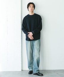 URBAN RESEARCH DOORS | 『別注』LACOSTE×DOORS　THICK PIQUE ROUND LONG-SLEEVE(Tシャツ/カットソー)