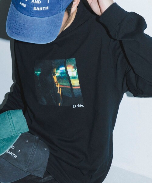 URBAN RESEARCH(アーバンリサーチ)の「BLANKMAG NIGHT photo Crew(スウェット・メンズ・Black/Off White・M/L/XL)」の12枚目の写真