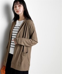 nissen | 【持続冷感・UVカット】指穴付トッパーカーディガン(カーディガン/ボレロ)