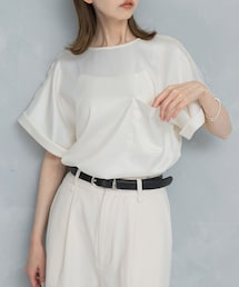 URBAN RESEARCH ROSSO | 『WEB/一部店舗限定』ウォッシャブルポケットデザインシャツブラウス(シャツ/ブラウス)