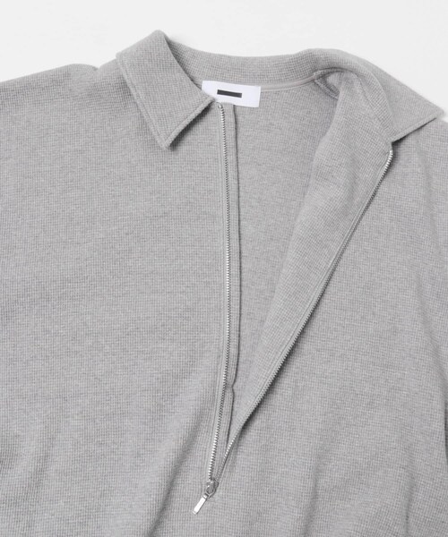 URBAN RESEARCH(アーバンリサーチ)の「REVERBERATE HALF ZIPP THERMAL(Tシャツ/カットソー・メンズ・GRAY/BLACK・1/2)」の11枚目の写真