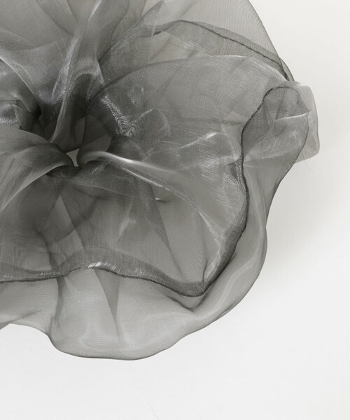 URBAN RESEARCH（アーバンリサーチ）の「decor『デコール』　B Chou Chou（ヘアゴム・レディース・シアーBLACK/BLACK/MILK/シアーGRAY・-）」の19枚目の写真