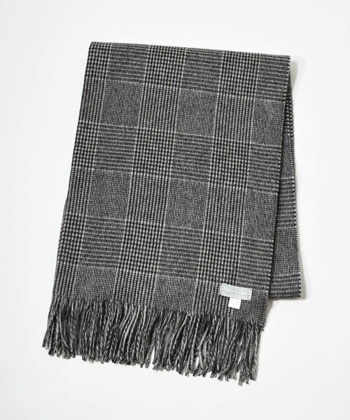 ADAM ET ROPE'（アダムエロペ）の「【Joshua Ellis】Glen Plain（マフラー・メンズ・グレー・F）」の2枚目の写真