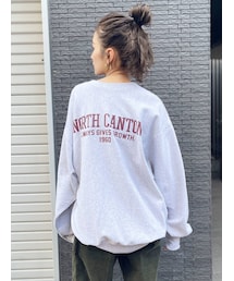 Ungrid | ビッグシルエットロゴスウェット(スウェット)