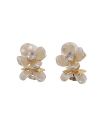EATME | ダブルフラワーピアス(ピアス（両耳用）)