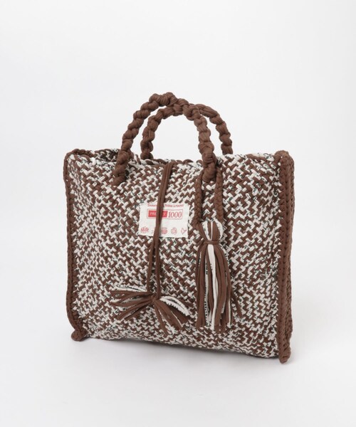 THE GOODLAND MARKET（ザグッドランドマーケット）の「PROJECT 1000　P1000-Hand Tote Bag（ハンドバッグ・レディース・02Lavender/01Black/03Orange・one）」の6枚目の写真