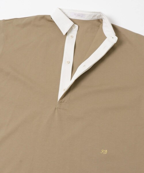 URBAN RESEARCH ROSSO（アーバンリサーチロッソ）の「F by ROSSO　ラガーチュニックプルオーバー（Tシャツ/カットソー・レディース・BEIGE/NAVY・FREE）」の12枚目の写真