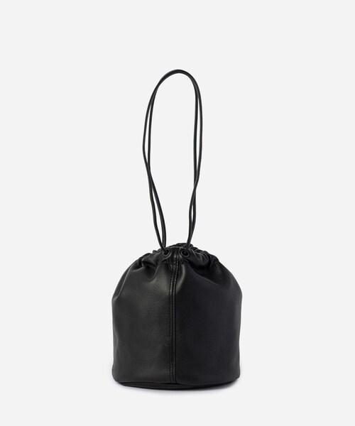 Saturdays NYC（サタデーズ ニューヨークシティ ）の「SNYC Drawstring Mini Bag（ハンドバッグ・レディース・ブラック・F）」の3枚目の写真