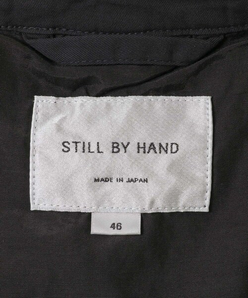 URBAN RESEARCH DOORS(アーバンリサーチドアーズ)の「STILL BY HAND GARMENT-DYE 3B JACKET(テーラードジャケット・メンズ・DARK OLIVE/SMOKE GRY/INK BLACK・46/48)」の10枚目の写真