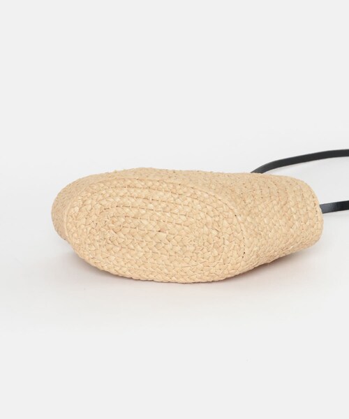 かぐれ（カグレ）の「Indego Africa　MINI KEZA RAFFIA CARRYALL（かごバッグ・レディース・NATURAL・Free）」の8枚目の写真