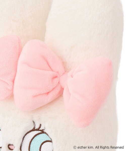 ROPE' PICNIC（ロペピクニック）の「【Esther Bunny Little meets ROPE' PICNIC】ぬいぐるみ（その他雑貨・レディース・ホワイト/ピンク・F）」の19枚目の写真