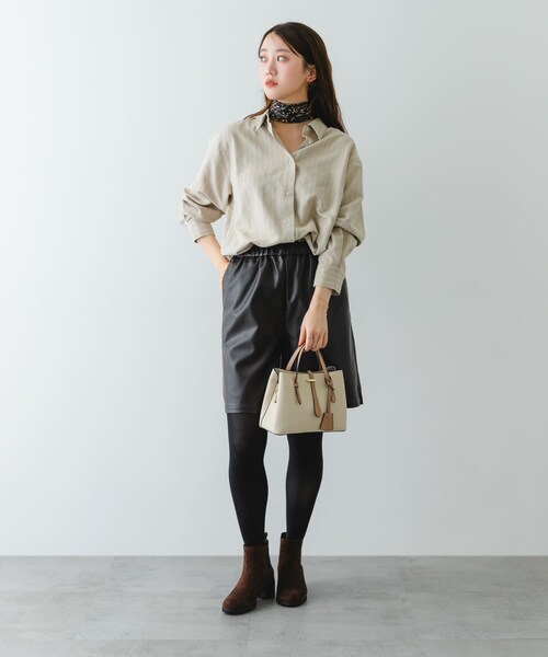 RODE SKO（ロデスコ）の「チャーム付ミニバッグ『Ssize』（ハンドバッグ・レディース・BLACKxCML/IVORY/SAND BEIGE/MOCHA/MINT/BLUE/LIGHT GRAY・one）」の15枚目の写真