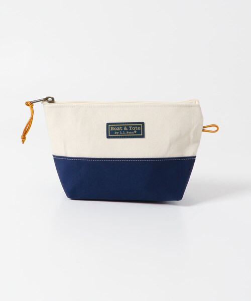 URBAN RESEARCH DOORS(アーバンリサーチドアーズ)の「L.L.Bean Boat and Tote Zip Pouch(ポーチ・メンズ・Natural/Blue・one)」の6枚目の写真