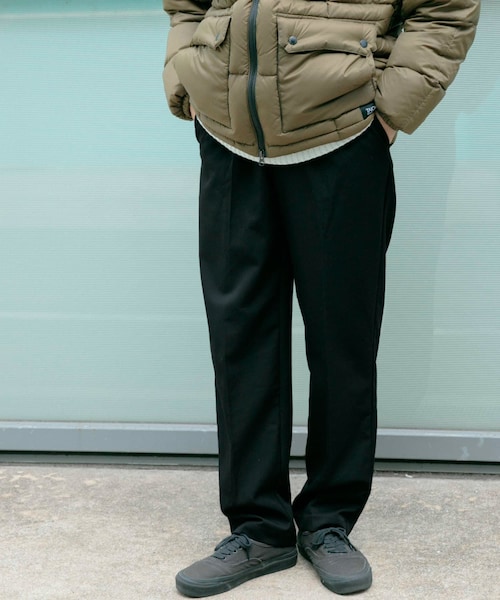 ITEMS URBANRESEARCH（アイテムズ アーバンリサーチ）の「吸湿発熱 TRストレッチ起毛パンツ（その他パンツ・メンズ・CHA/BLK/MOC/NVY・M/L）」の2枚目の写真