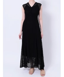 LAGUNAMOON | レース編みニットワンピース(ワンピース)