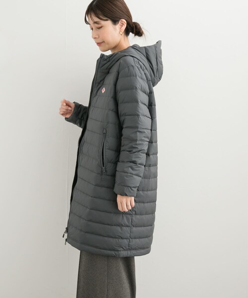 URBAN RESEARCH DOORS（アーバンリサーチドアーズ）の「DANTON　MIDDLE DOWN HOODED COAT（その他アウター・レディース・M.GREY/BLACK/GREIGE・S）」の11枚目の写真