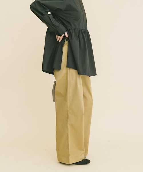 ITEMS URBANRESEARCH（アイテムズ アーバンリサーチ）の「ストレッチチノパンツ（チノパンツ・レディース・CML/L.BEG/NVY・S/M）」の7枚目の写真
