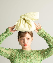 KBF | ワンハンドルパファーナイロンBAG(ハンドバッグ)