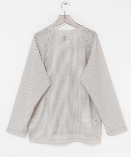URBAN RESEARCH(アーバンリサーチ)の「Needles LONG-SLEEVE U-NECK LACE T-SHIRTS(Tシャツ/カットソー・メンズ・GREY/EGGPLANT/BLACK・S/M)」の11枚目の写真