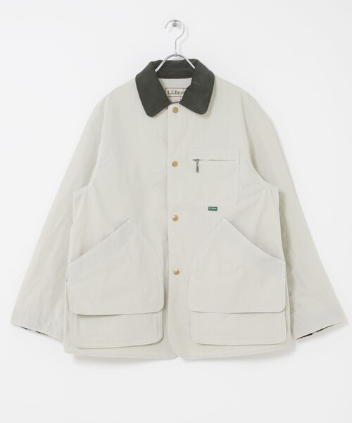 URBAN RESEARCH DOORS(アーバンリサーチドアーズ)の「L.L.Bean JAPAN EDITION BEANSFIELD COAT(テーラードジャケット・レディース・SAND/BEIGE/ORANGE/FOREST・S)」の13枚目の写真