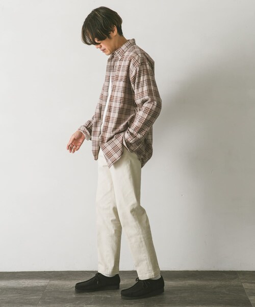 URBAN RESEARCH DOORS（アーバンリサーチドアーズ）の「テーパードチノトラウザー（チノパンツ・メンズ・BEIGE/ECRU/KHAKI/NAVY・S/M/L）」の19枚目の写真