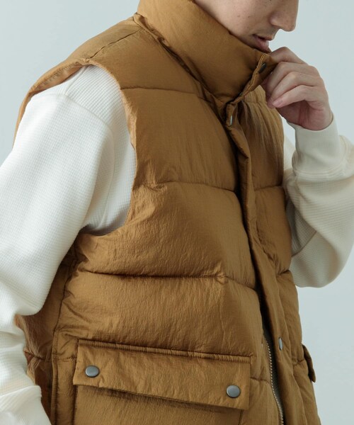 ITEMS URBANRESEARCH（アイテムズ アーバンリサーチ）の「発熱機能 パデッドベスト（その他アウター・メンズ・BLK/BRN/BLU/B.GRN・M/L）」の16枚目の写真