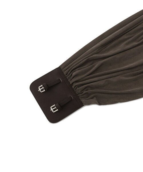 ADAM ET ROPE'（アダムエロペ）の「【PALOMA WOOL（パロマウール）】ADRIANA BELT（ベルト・レディース・グレー/ブラウン・S）」の6枚目の写真