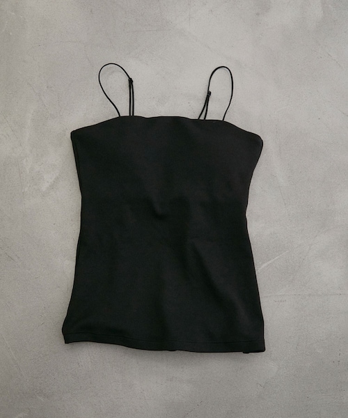 ADAM ET ROPE'（アダムエロペ）の「【定番人気】ベアキャミソール（キャミソール・レディース・ブラック/ホワイト・F）」の6枚目の写真