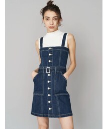 EVRIS | デニムジャンスカ(ジャンパースカート)