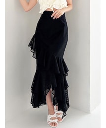 RESEXXY | メッシュラッフルスカート(スカート)