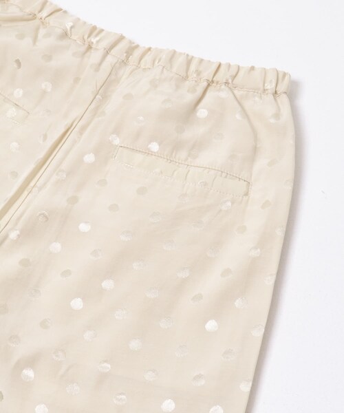 URBAN RESEARCH ROSSO（アーバンリサーチロッソ）の「サテンドットパンツ（その他パンツ・レディース・IVORY/BLACK・36/38）」の5枚目の写真