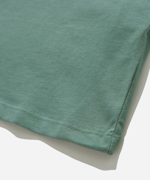 Saturdays NYC（サタデーズ ニューヨークシティ ）の「Script Standard SS Tee（Tシャツ/カットソー・レディース・グリーン/クリーム・L/M）」の12枚目の写真