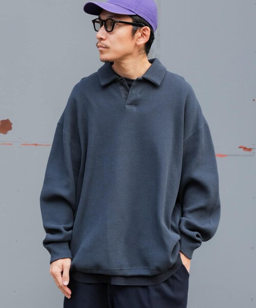 『UR TECH』Wide Dad　Dad TECH ポロプルオーバー UR TECH』Wide Dad Dad TECH ポロプルオーバー（ポロシャツ）｜URBAN