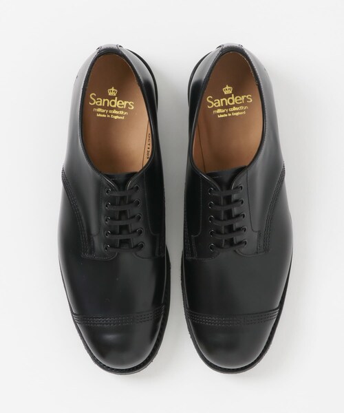 URBAN RESEARCH(アーバンリサーチ)の「Sanders MILITARY DERBY SHOE(ドレスシューズ・メンズ・BLACK・6 1/2/7/7 1/2/8/8 1/2)」の4枚目の写真