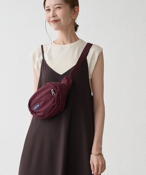 ROPE' PICNIC(ロペピクニック)の「【JANSPORT/ジャンスポーツ】FIFTH AVENUE(ボディバッグ/ウエストポーチ・レディース・ブラック/ワイン・F)」の8枚目の写真
