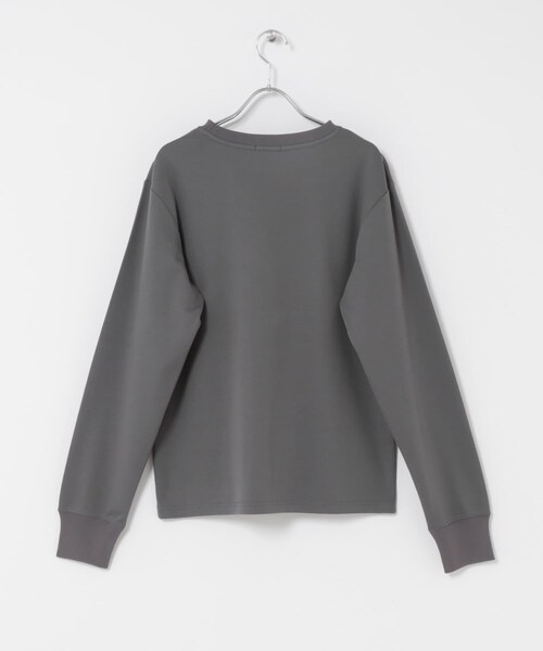 ITEMS URBANRESEARCH（アイテムズ アーバンリサーチ）の「ロゴプリントロンTシャツ（Tシャツ/カットソー・レディース・ＷＨＴ/ＣＨＡ/Ｌ.ＢＥＧ・Free）」の9枚目の写真