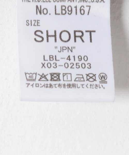 URBAN RESEARCH ROSSO（アーバンリサーチロッソ）の「『別注』Lee101 ×ROSSO　 SHORT JACKET（デニムジャケット・レディース・BLKONEWASH・Short）」の14枚目の写真