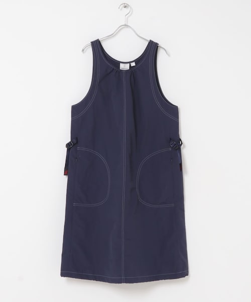 URBAN RESEARCH DOORS(アーバンリサーチドアーズ)の「Gramicci NYLON DRESS(ワンピース・レディース・CHOCOLATE/NAVY/MILK TEA・M)」の3枚目の写真