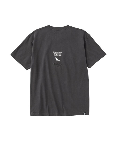 bonjour records(ボンジュールレコーズ)の「POET MEETS DUBWISE/ポエトミーツダブワイズ HOPE T-shirt(Tシャツ/カットソー・レディース・スミクロ/ホワイト・L/M/XL)」の10枚目の写真