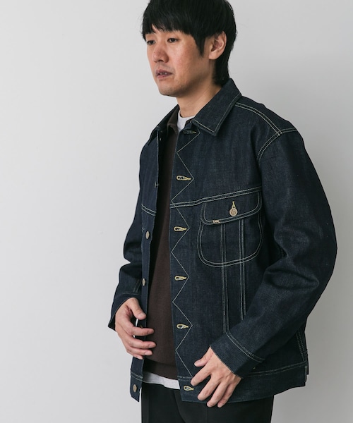URBAN RESEARCH DOORS（アーバンリサーチドアーズ）の「『別注』Lee101×DOORS　JACKET（デニムジャケット・メンズ・DARK USED/RIGID/ONE WASH/LIGHT USED・38/40/42）」の21枚目の写真