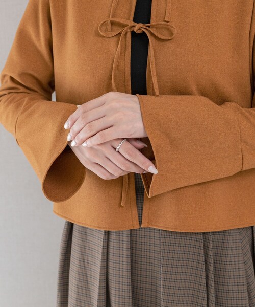 URBAN RESEARCH ROSSO（アーバンリサーチロッソ）の「リボンブラウス（シャツ/ブラウス・レディース・camel/black・FREE）」の17枚目の写真