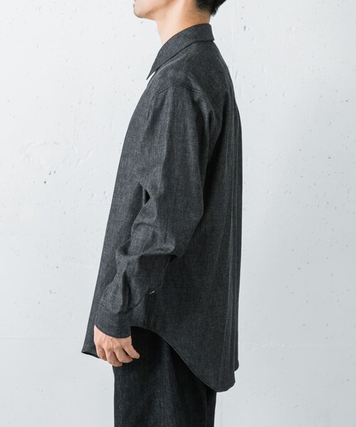 URBAN RESEARCH(アーバンリサーチ)の「『別注』semoh×URBAN RESEARCH Eastern Western shirts(シャツ/ブラウス・メンズ・BLACK・2/3)」の12枚目の写真