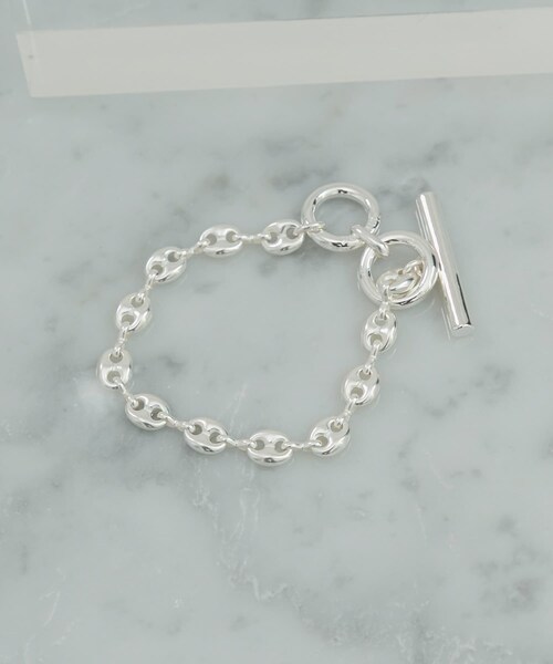URBAN RESEARCH ROSSO（アーバンリサーチロッソ）の「in mood　ANCHOR BRACELET（ブレスレット・レディース・SV・-）」の3枚目の写真
