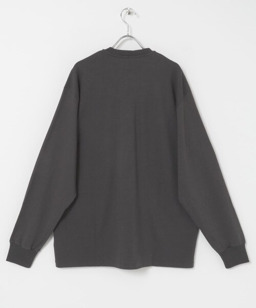 URBAN RESEARCH（アーバンリサーチ）の「A PRESSE　Cashmere Blend L/S T-Shirt（Tシャツ/カットソー・メンズ・CHARCOAL・2/3/4）」の7枚目の写真