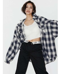 GYDA | ombre check SH(シャツ/ブラウス)