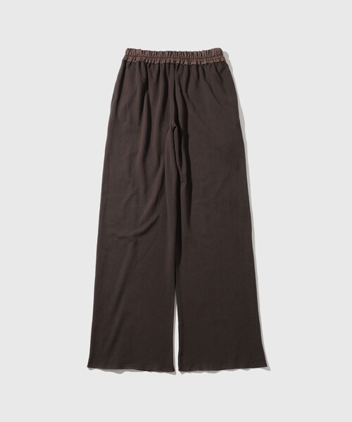 ADAM ET ROPE'（アダムエロペ）の「【SONIA CARRASCO/ソニア・カラスコ】TAILORED JERSEY TROUSERS（その他パンツ・メンズ・ダークブラウン・M/S）」の9枚目の写真