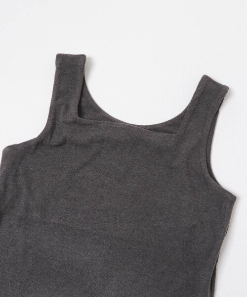 KBF（ケイビーエフ）の「ピーチスキン2WAYタンクトップ（タンクトップ・レディース・OFF/CHARCOAL/BLACK・One）」の21枚目の写真