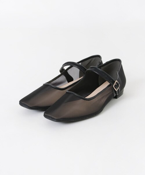 URBAN RESEARCH(アーバンリサーチ)の「シアーメリージェーンフラットシューズ(パンプス・レディース・BLACK/BEIGE・23.5/24/24.5/25)」の11枚目の写真